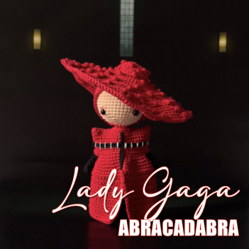 Lady Gaga (Abracadabra music video) amigurumi pattern by Amigurumi Boy