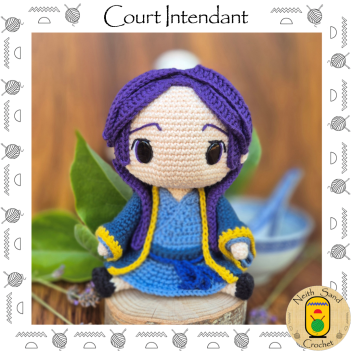 Court Intendant amigurumi pattern by Neith Sand Crochet