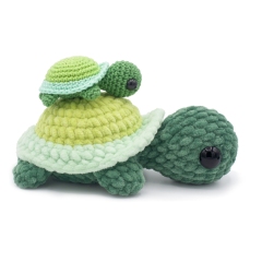 Mini Cute Turtle amigurumi pattern by DIY Fluffies