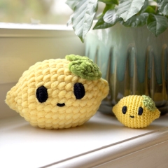 Mini Lemon  amigurumi by DIY Fluffies