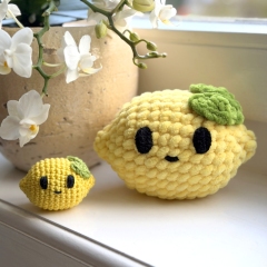 Mini Lemon  amigurumi pattern by DIY Fluffies