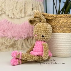 Bunny Ballerina amigurumi pattern by unknown