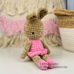 Bunny Ballerina amigurumi pattern by unknown