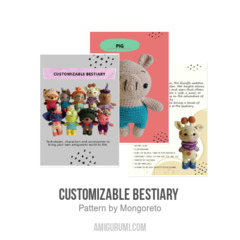 Customizable Bestiary  amigurumi pattern by Mongoreto