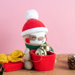 Noel the Sloth amigurumi pattern by Lemon Yarn Creations