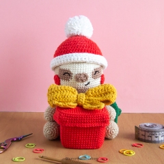 Noel the Sloth amigurumi by Lemon Yarn Creations