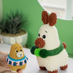 Chubby Llama amigurumi pattern by Lennutas