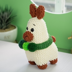 Chubby Llama amigurumi by Lennutas