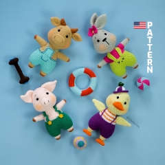 Coach Quackmas amigurumi pattern by unknown