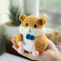 Pip the Hamster amigurumi pattern by Lennutas