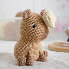 Capybara Sandy amigurumi by GatoFio