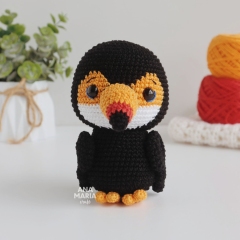 Joey, the Toucan amigurumi pattern by Ana Maria Craft