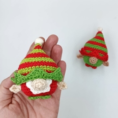 Christmas Mini Gnomes 2 amigurumi pattern by IwannaBeHara