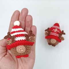 Christmas Mini Gnomes 2 amigurumi by IwannaBeHara