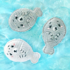 Rollo the Seal amigurumi pattern by Gutherz Design