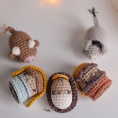 Mini Nativity scene amigurumi pattern by O Recuncho de Jei