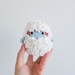 Blue the Christmas Yeti amigurumi pattern by EMI Creations by Chloe