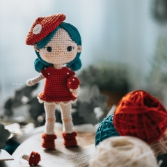 Amanita - The Mushroom Girl amigurumi pattern by LovLoops