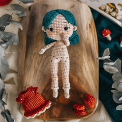 Amanita - The Mushroom Girl amigurumi by LovLoops