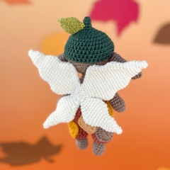 Autumn Pixie amigurumi pattern by Pracownia Blask