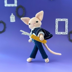 Madame Clawdia amigurumi pattern by Pracownia Blask