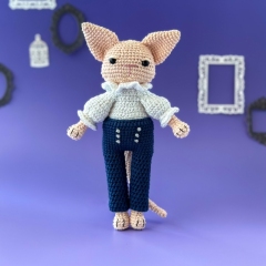 Madame Clawdia amigurumi pattern by Pracownia Blask