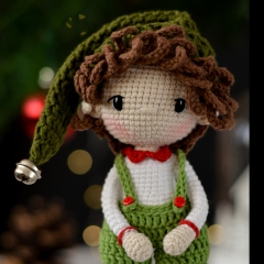 Eryk the Elf amigurumi pattern by Plączenitka