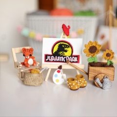 3 in 1 Crochet dinosaurs pattern #4 amigurumi by Loopy Pattern