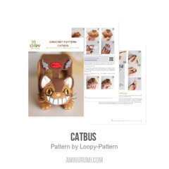 Catbus  amigurumi pattern by Loopy Pattern