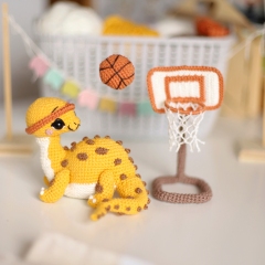 Dinosaur Diplodocus Jordan amigurumi pattern by Loopy Pattern