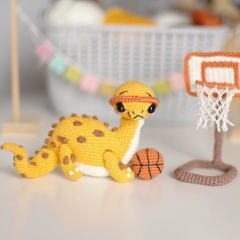 Dinosaur Diplodocus Jordan amigurumi by Loopy Pattern