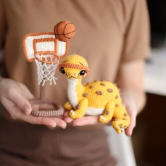 Dinosaur Diplodocus Jordan amigurumi pattern by Loopy Pattern