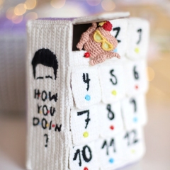 Friends TV show Advent Calendar amigurumi pattern by Loopy Pattern