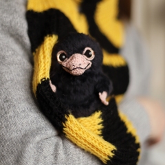 Niffler Teddy amigurumi by Loopy Pattern