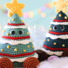 Twinkle the Christmas tree amigurumi by LikeALigerCrochet