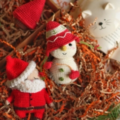 5 in 1 Christmas Patterns Bundle amigurumi by Crochery