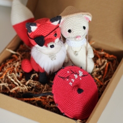 Fox Hua Cheng (TGCF) amigurumi pattern by Crochery