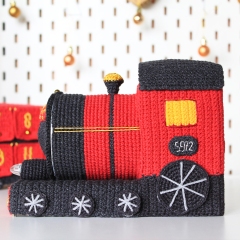Hogwarts Train Advent Calendar amigurumi pattern by Crochery
