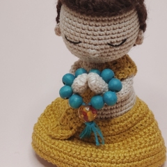 Little Buddha amigurumi pattern by Crochery