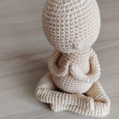 Little Buddha amigurumi by Crochery
