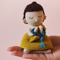 Little Buddha amigurumi pattern by Crochery