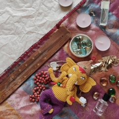 Elephant Lord Ganesha amigurumi by Crochery