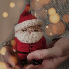 Santa Claus (Father Christmas) amigurumi pattern by Crochery
