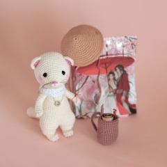 Weasel Xie Lian (TGCF) amigurumi by Crochery