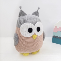 Owl toy  amigurumi pattern by AmiGuide
