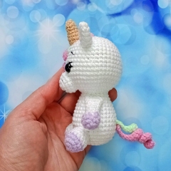 Baby Unicorn amigurumi pattern by Pattern4Craft