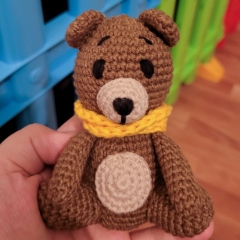 Bobo the Bear amigurumi pattern by engurumist