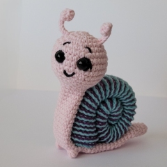 Speedy the Snail amigurumi by engurumist