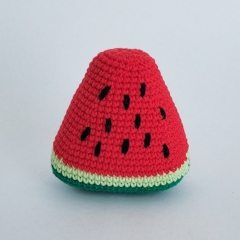 Watermelon Man amigurumi pattern by unknown