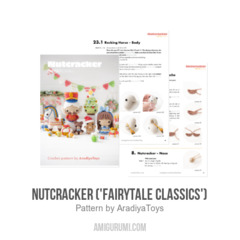 Nutcracker ('Fairytale Classics') amigurumi pattern by AradiyaToys